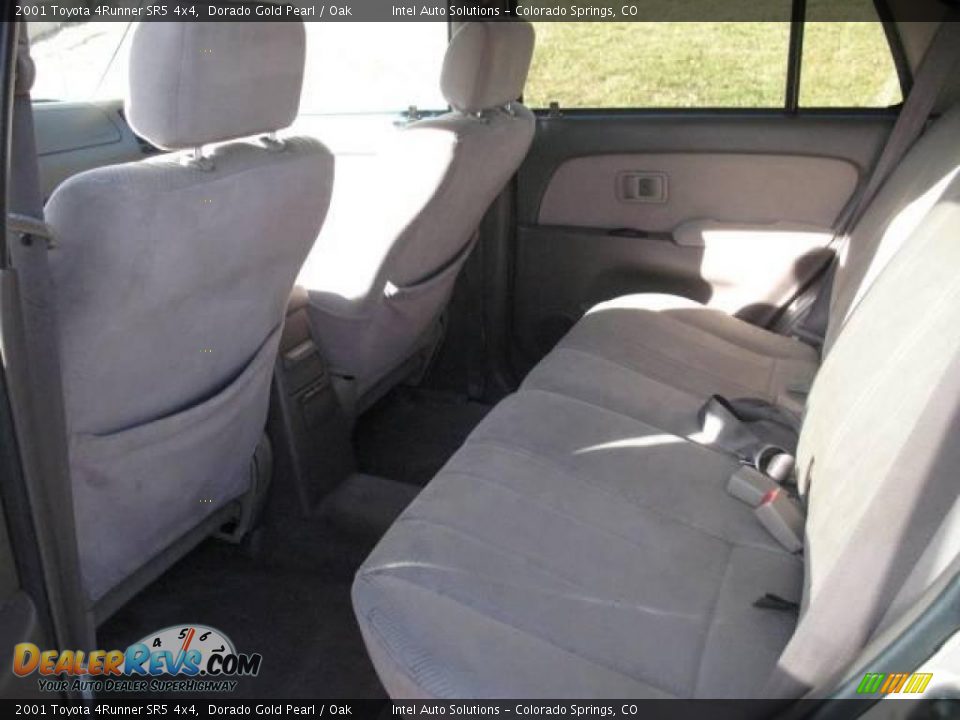 2001 Toyota 4Runner SR5 4x4 Dorado Gold Pearl / Oak Photo #12
