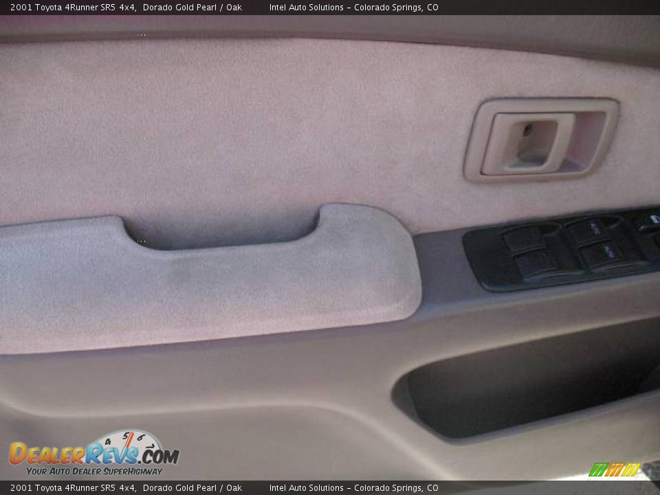 2001 Toyota 4Runner SR5 4x4 Dorado Gold Pearl / Oak Photo #14