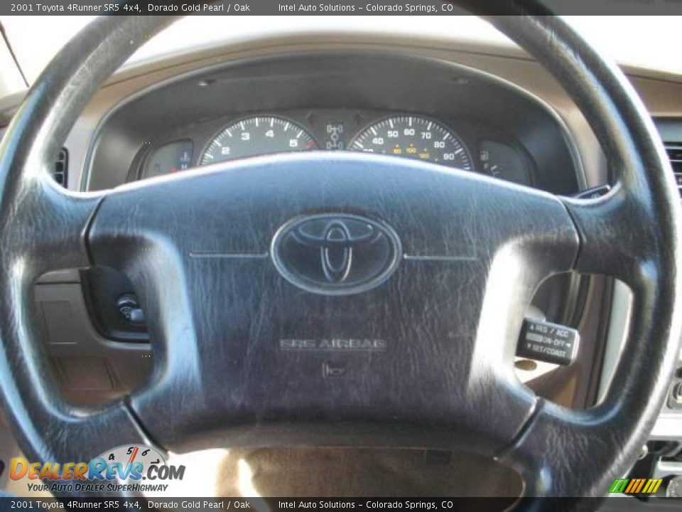 2001 Toyota 4Runner SR5 4x4 Dorado Gold Pearl / Oak Photo #15