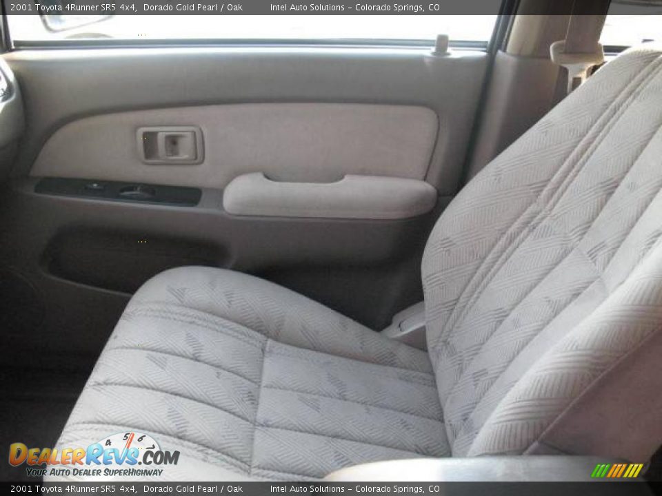 2001 Toyota 4Runner SR5 4x4 Dorado Gold Pearl / Oak Photo #17