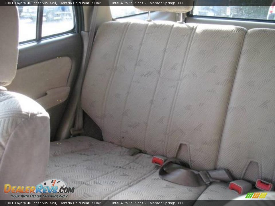 2001 Toyota 4Runner SR5 4x4 Dorado Gold Pearl / Oak Photo #18