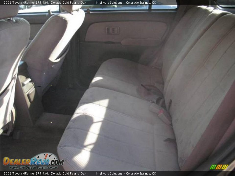 2001 Toyota 4Runner SR5 4x4 Dorado Gold Pearl / Oak Photo #19