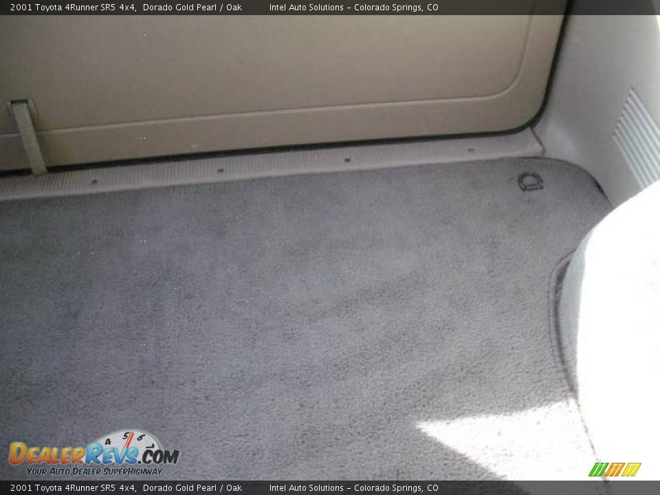 2001 Toyota 4Runner SR5 4x4 Dorado Gold Pearl / Oak Photo #20