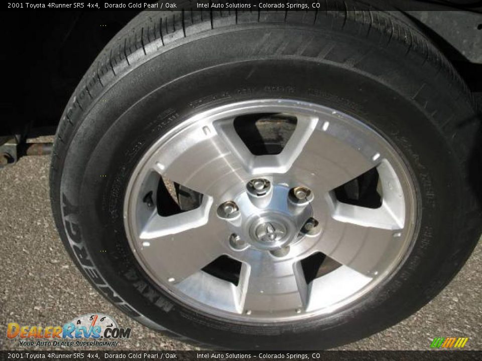 2001 Toyota 4Runner SR5 4x4 Dorado Gold Pearl / Oak Photo #22