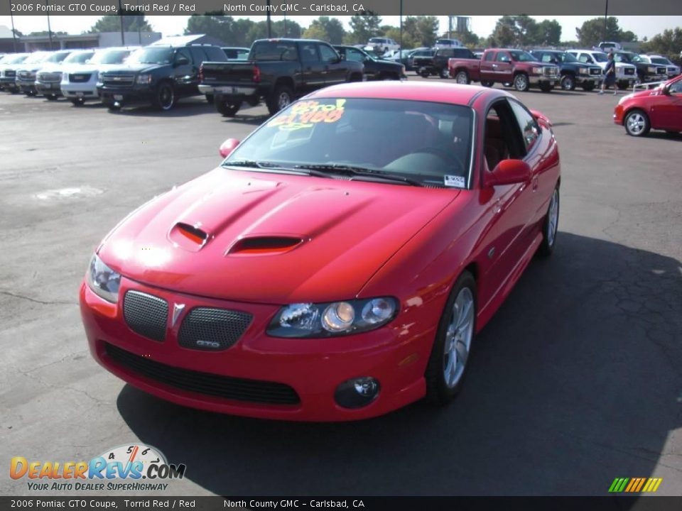 2006 Pontiac GTO Coupe Torrid Red / Red Photo #1