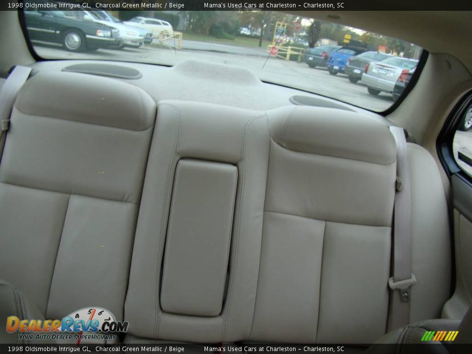 1998 Oldsmobile Intrigue GL Charcoal Green Metallic / Beige Photo #28