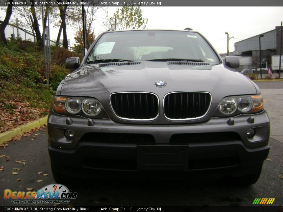 2004 BMW X5 3.0i Sterling Grey Metallic / Black Photo #3