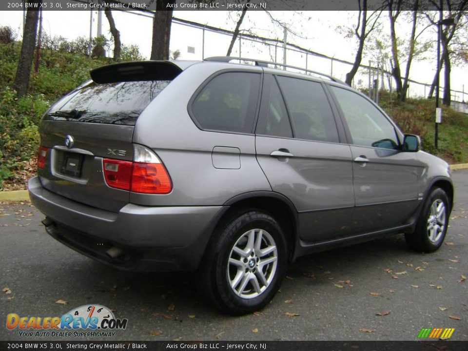 2004 BMW X5 3.0i Sterling Grey Metallic / Black Photo #5