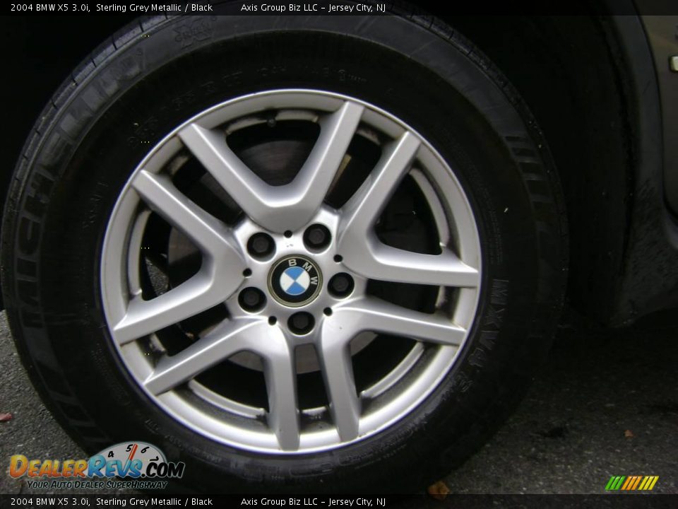 2004 BMW X5 3.0i Sterling Grey Metallic / Black Photo #6