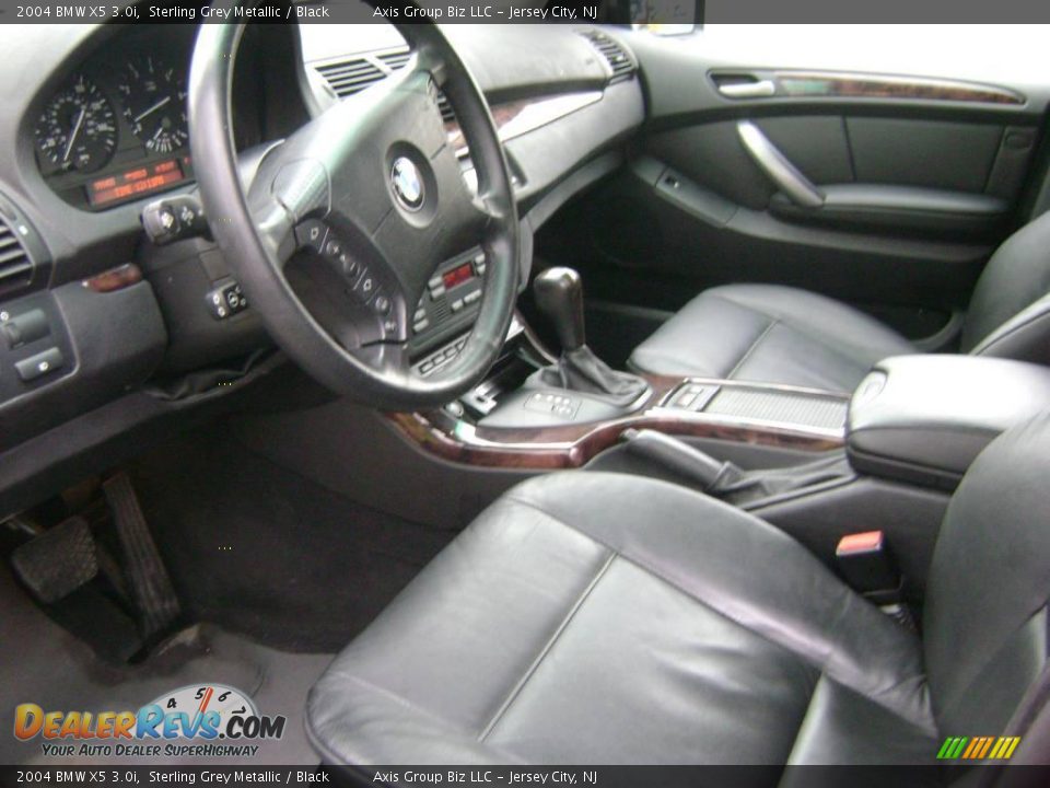 2004 BMW X5 3.0i Sterling Grey Metallic / Black Photo #8
