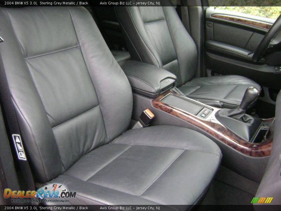 2004 BMW X5 3.0i Sterling Grey Metallic / Black Photo #15