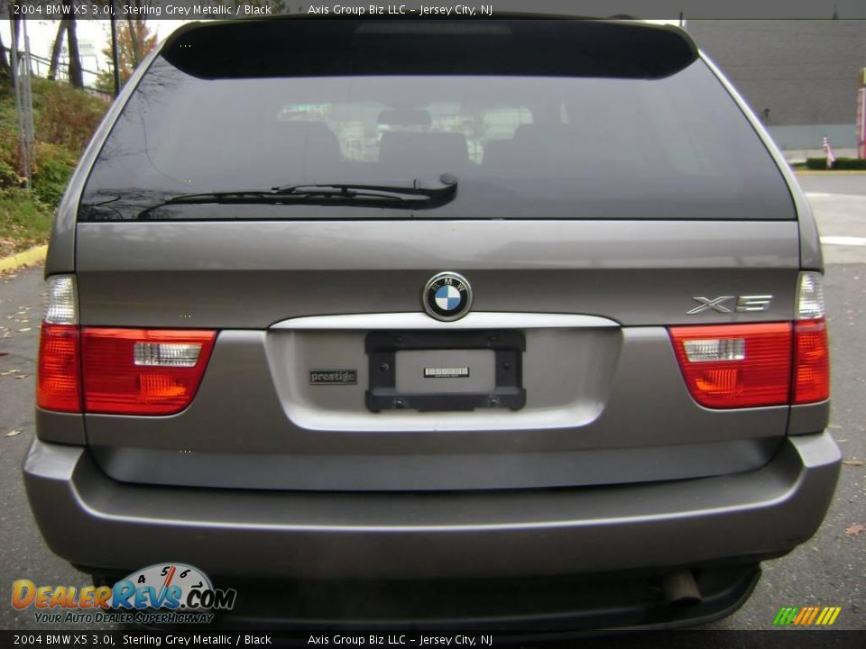 2004 BMW X5 3.0i Sterling Grey Metallic / Black Photo #17