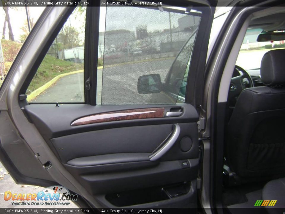2004 BMW X5 3.0i Sterling Grey Metallic / Black Photo #20