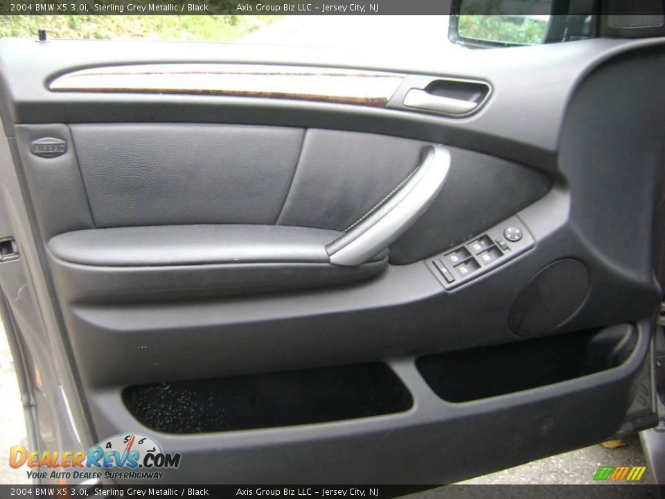 2004 BMW X5 3.0i Sterling Grey Metallic / Black Photo #21