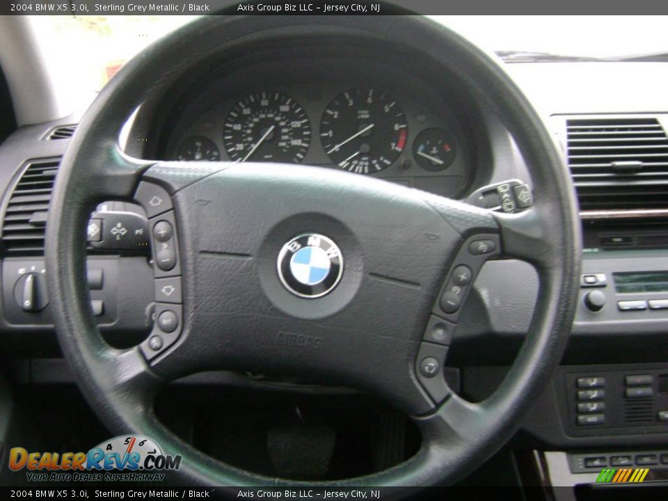 2004 BMW X5 3.0i Sterling Grey Metallic / Black Photo #27