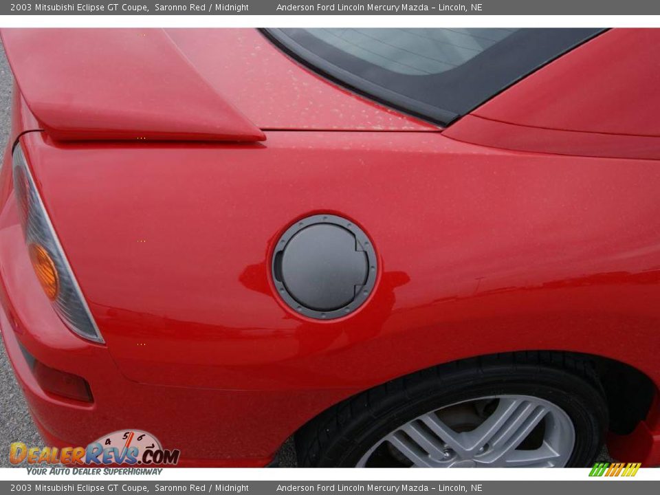 2003 Mitsubishi Eclipse GT Coupe Saronno Red / Midnight Photo #16
