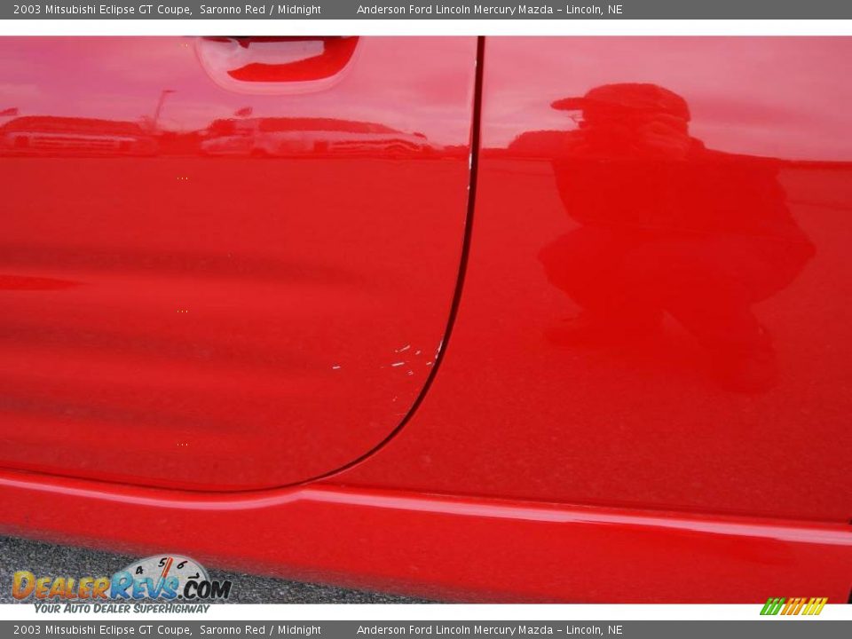 2003 Mitsubishi Eclipse GT Coupe Saronno Red / Midnight Photo #20
