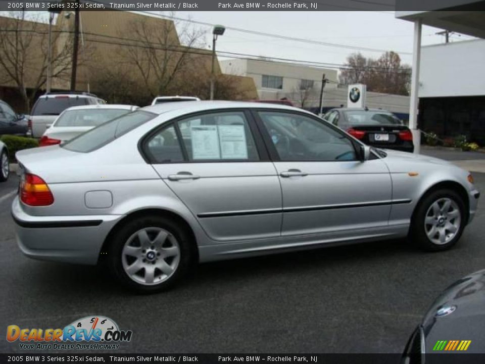 2005 BMW 3 Series 325xi Sedan Titanium Silver Metallic / Black Photo #1