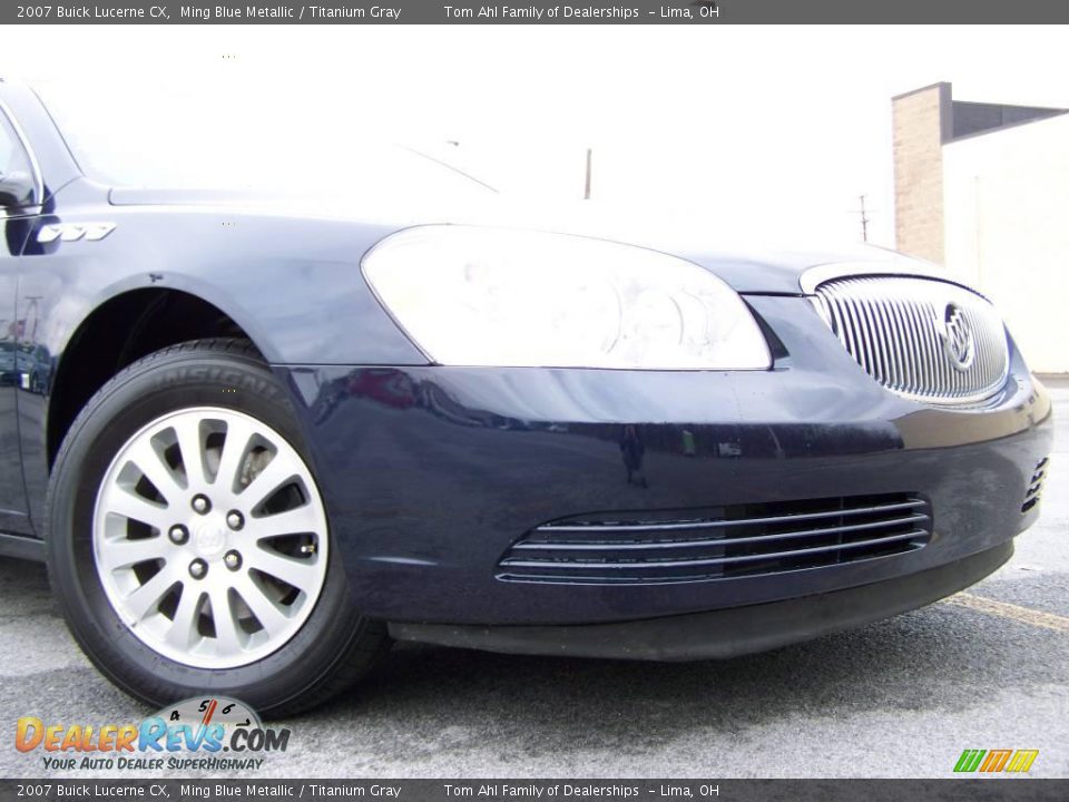 2007 Buick Lucerne CX Ming Blue Metallic / Titanium Gray Photo #2