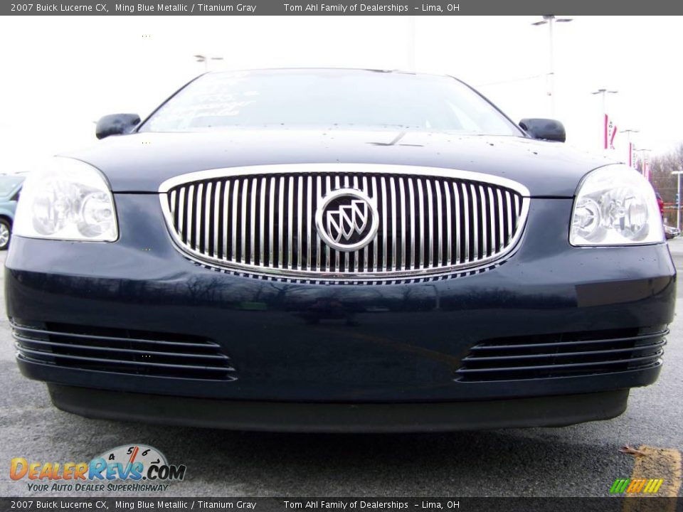 2007 Buick Lucerne CX Ming Blue Metallic / Titanium Gray Photo #3