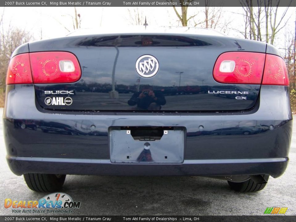 2007 Buick Lucerne CX Ming Blue Metallic / Titanium Gray Photo #6