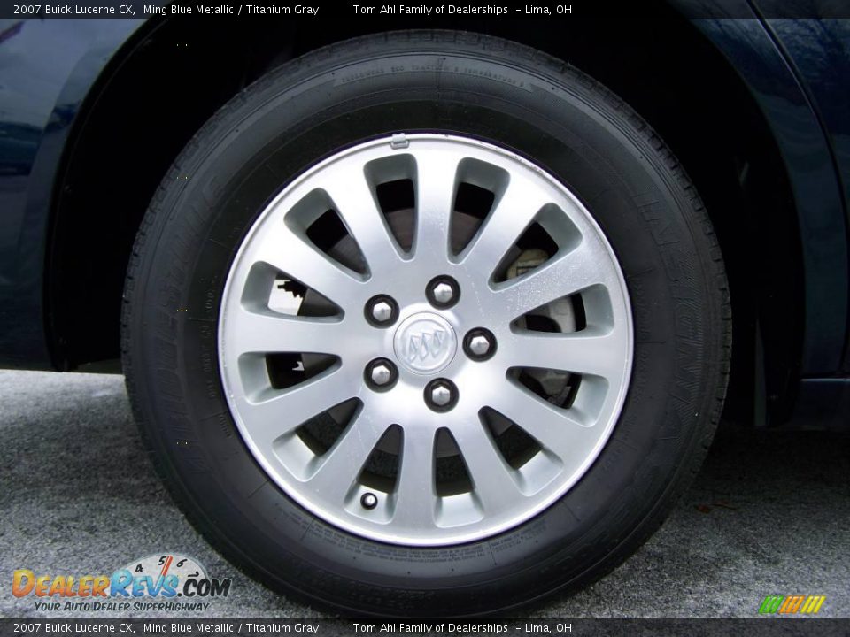 2007 Buick Lucerne CX Ming Blue Metallic / Titanium Gray Photo #8