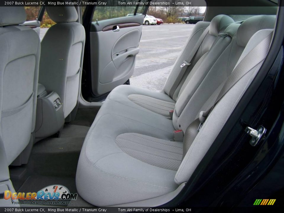 2007 Buick Lucerne CX Ming Blue Metallic / Titanium Gray Photo #10