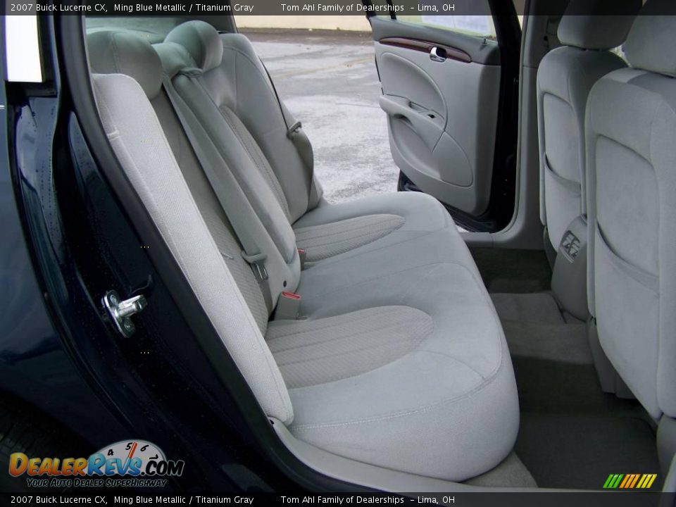 2007 Buick Lucerne CX Ming Blue Metallic / Titanium Gray Photo #11