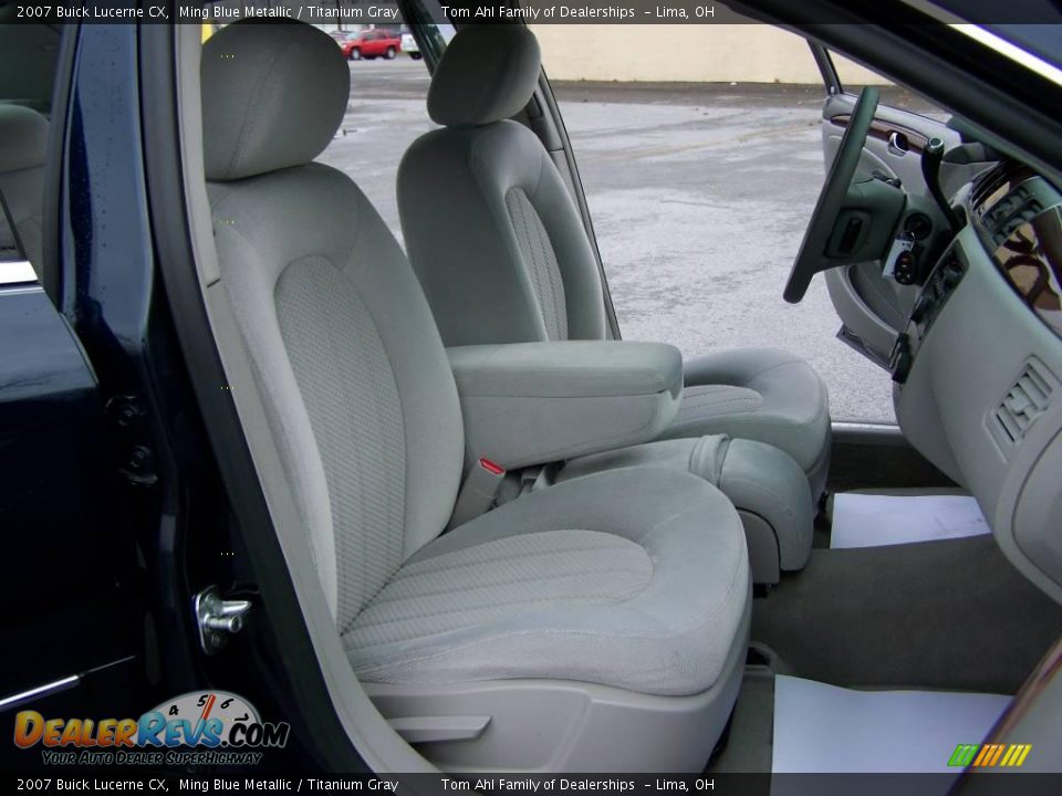 2007 Buick Lucerne CX Ming Blue Metallic / Titanium Gray Photo #12