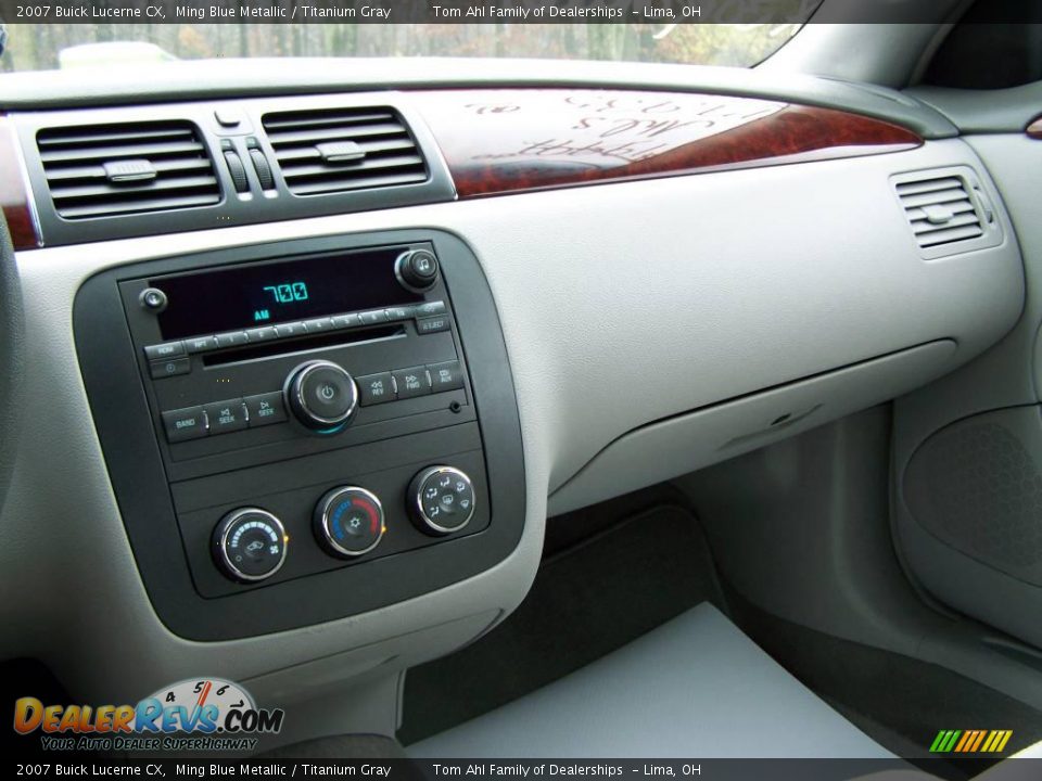 2007 Buick Lucerne CX Ming Blue Metallic / Titanium Gray Photo #17