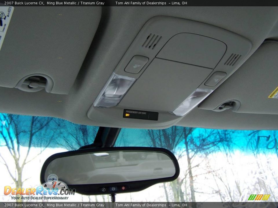 2007 Buick Lucerne CX Ming Blue Metallic / Titanium Gray Photo #18