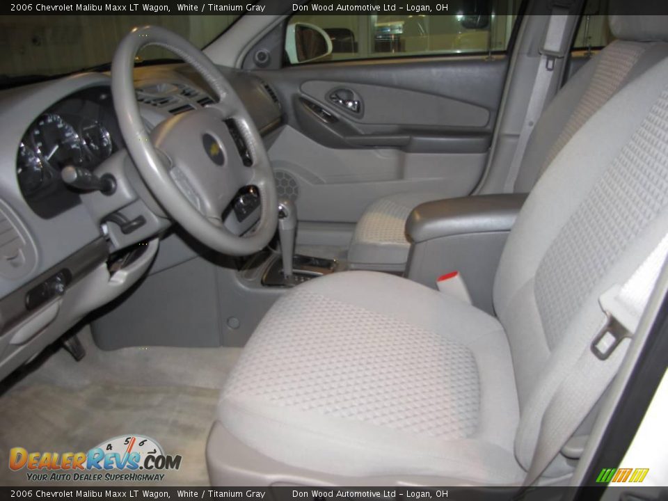 2006 Chevrolet Malibu Maxx LT Wagon White / Titanium Gray Photo #11