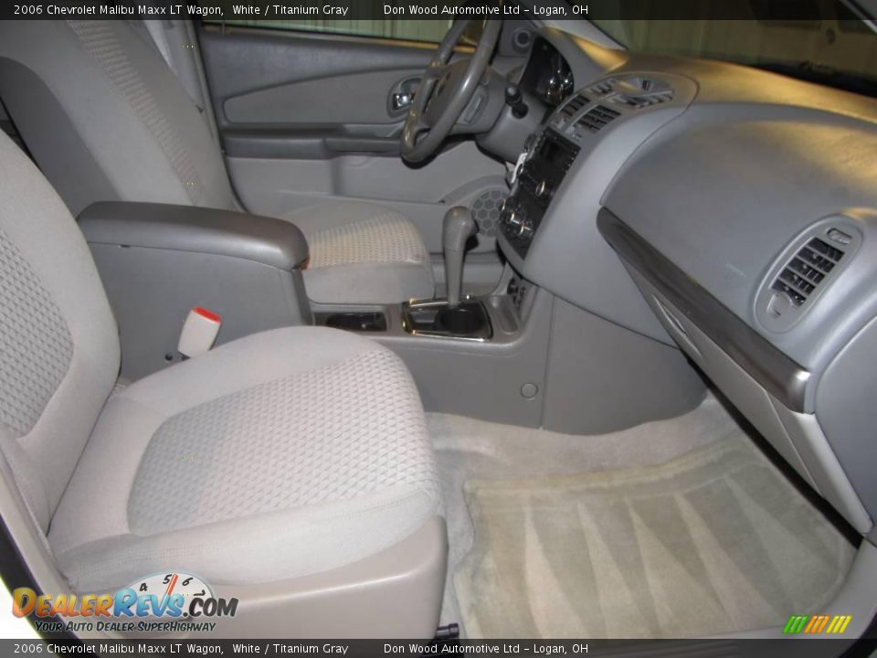 2006 Chevrolet Malibu Maxx LT Wagon White / Titanium Gray Photo #12