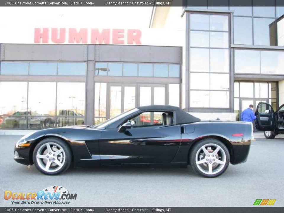 2005 Chevrolet Corvette Convertible Black / Ebony Photo #1