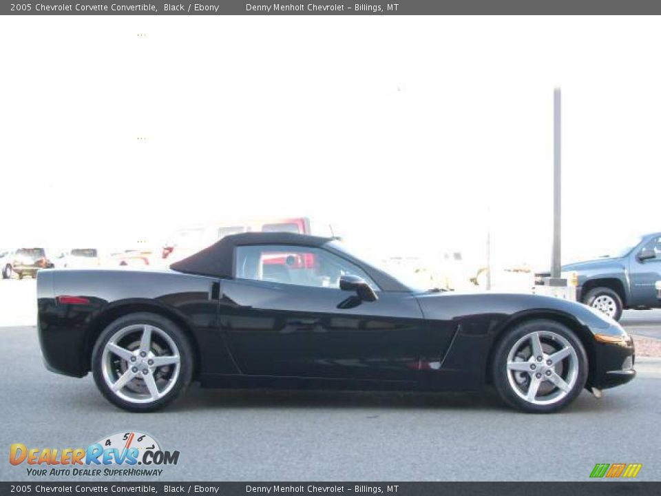 2005 Chevrolet Corvette Convertible Black / Ebony Photo #4