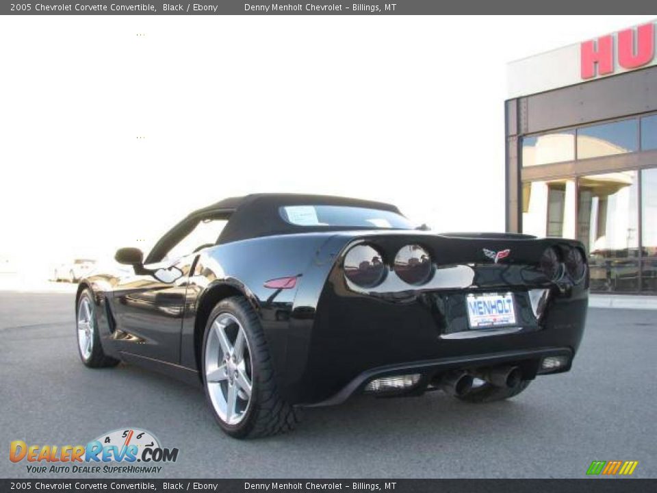 2005 Chevrolet Corvette Convertible Black / Ebony Photo #7