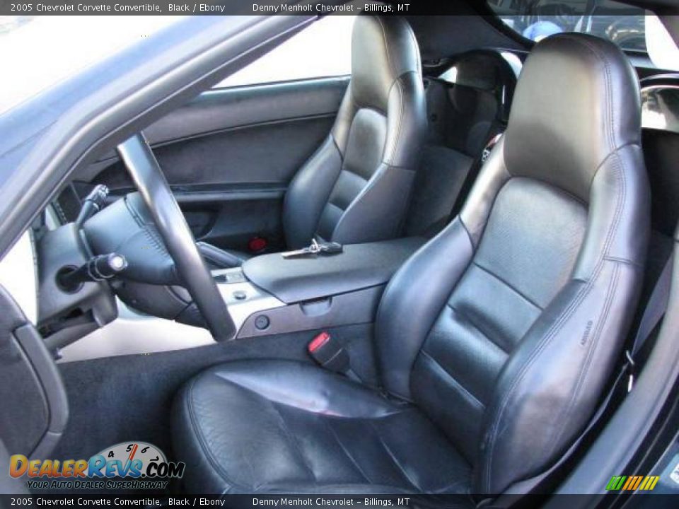 2005 Chevrolet Corvette Convertible Black / Ebony Photo #10