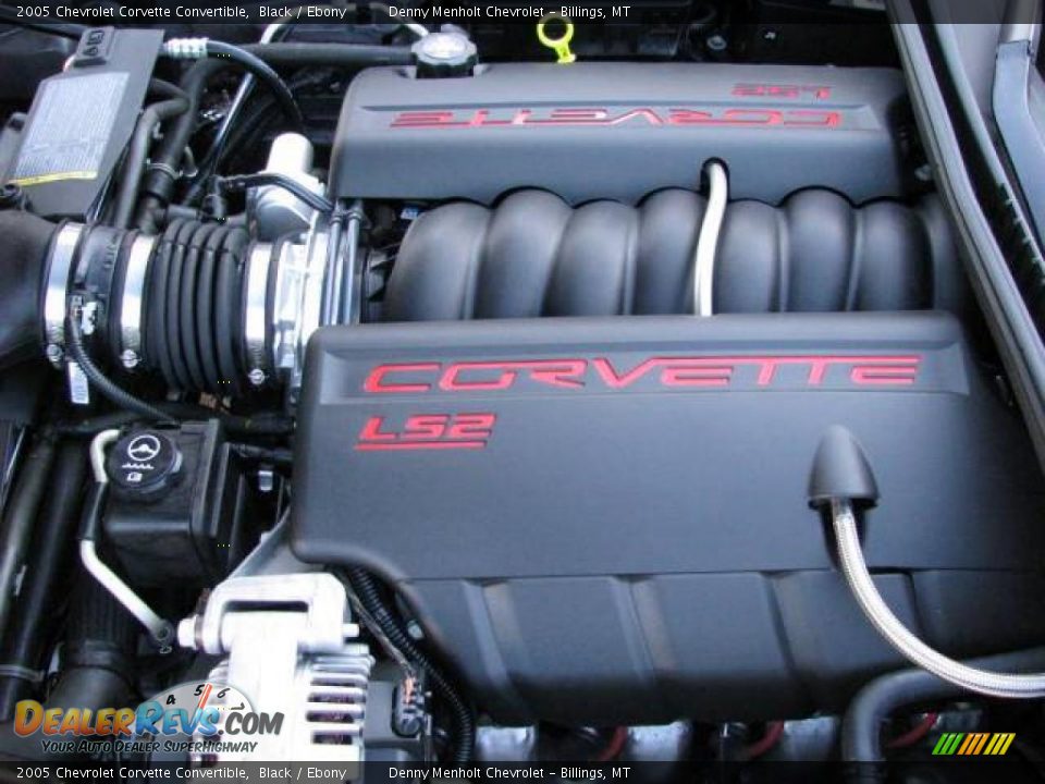 2005 Chevrolet Corvette Convertible Black / Ebony Photo #14
