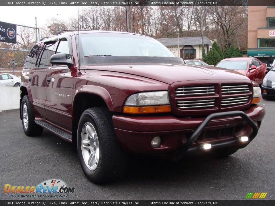 2001 Dodge Durango R/T 4x4 Dark Garnet Red Pearl / Dark Slate Gray/Taupe Photo #3