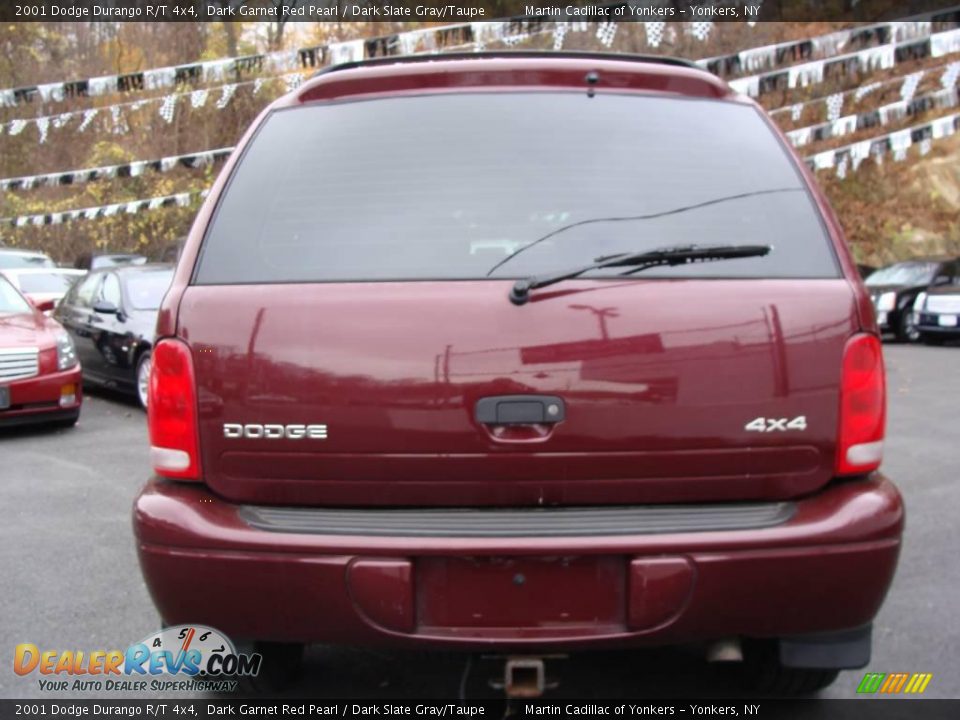 2001 Dodge Durango R/T 4x4 Dark Garnet Red Pearl / Dark Slate Gray/Taupe Photo #6