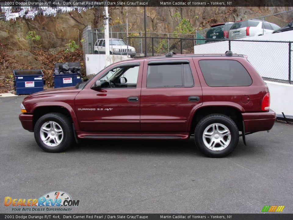 2001 Dodge Durango R/T 4x4 Dark Garnet Red Pearl / Dark Slate Gray/Taupe Photo #8