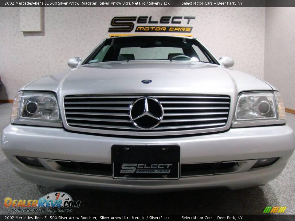 2002 Mercedes-Benz SL 500 Silver Arrow Roadster Silver Arrow Ultra Metallic / Silver/Black Photo #2