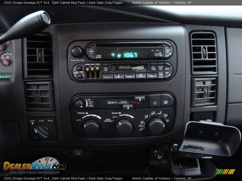 2001 Dodge Durango R/T 4x4 Dark Garnet Red Pearl / Dark Slate Gray/Taupe Photo #24