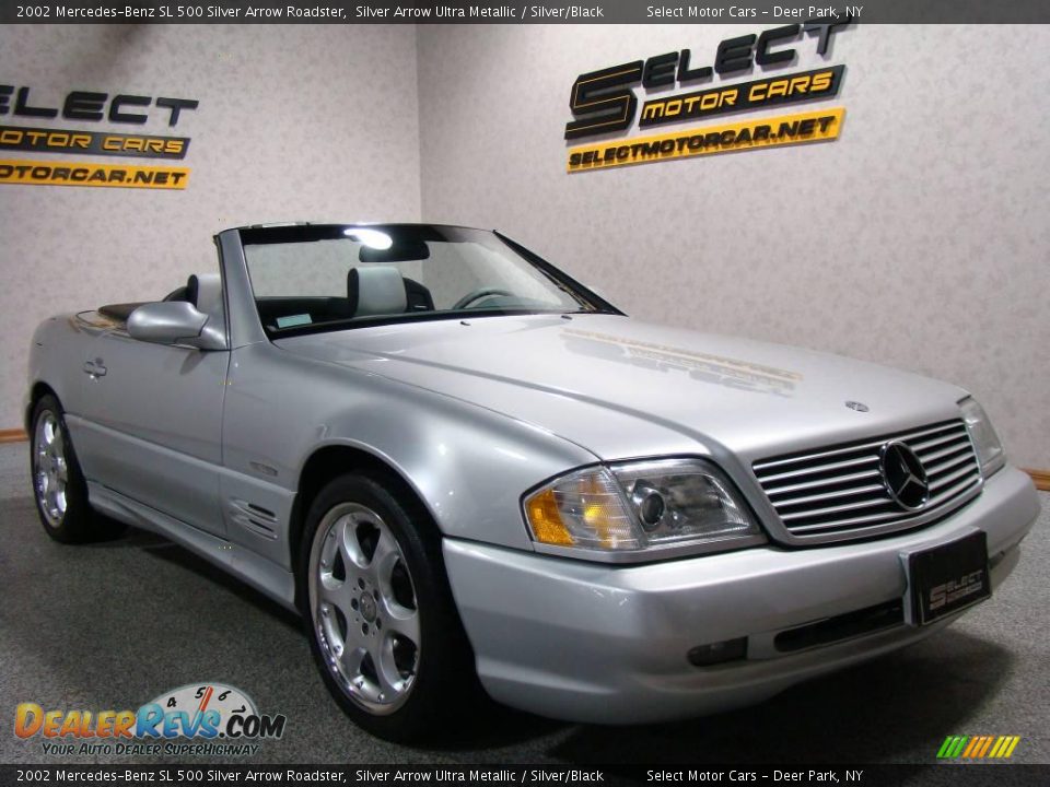 2002 Mercedes sl silver arrow #1