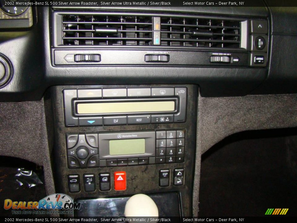 2002 Mercedes-Benz SL 500 Silver Arrow Roadster Silver Arrow Ultra Metallic / Silver/Black Photo #9