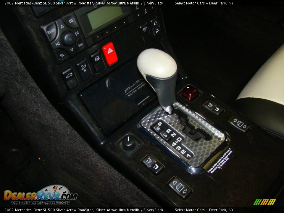 2002 Mercedes-Benz SL 500 Silver Arrow Roadster Silver Arrow Ultra Metallic / Silver/Black Photo #10