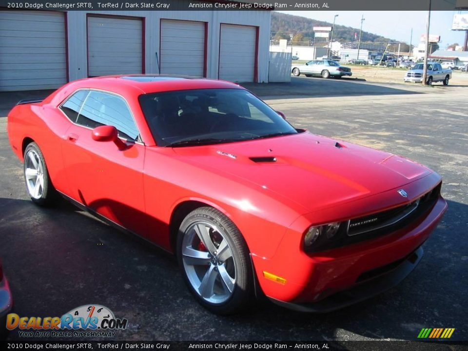 2010 Dodge Challenger SRT8 TorRed / Dark Slate Gray Photo #1