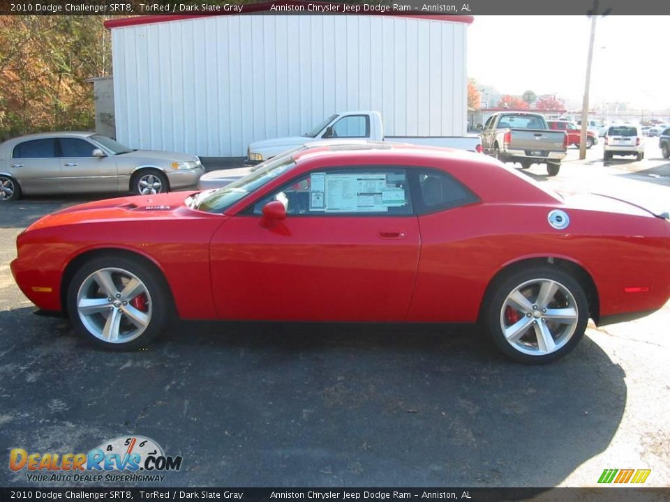 2010 Dodge Challenger SRT8 TorRed / Dark Slate Gray Photo #3