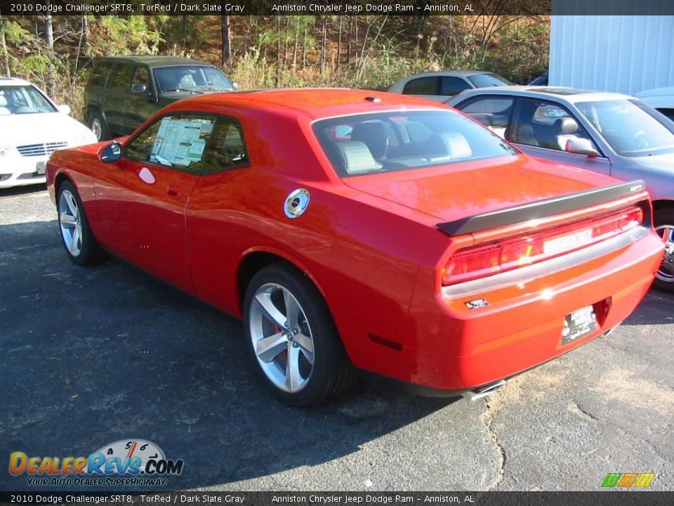 2010 Dodge Challenger SRT8 TorRed / Dark Slate Gray Photo #4