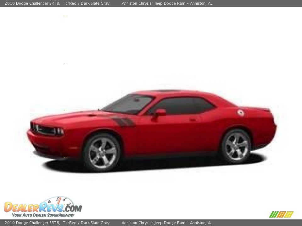 2010 Dodge Challenger SRT8 TorRed / Dark Slate Gray Photo #6